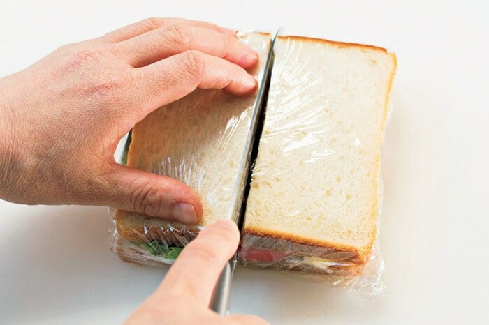 9割が知らない サンドイッチの包み方