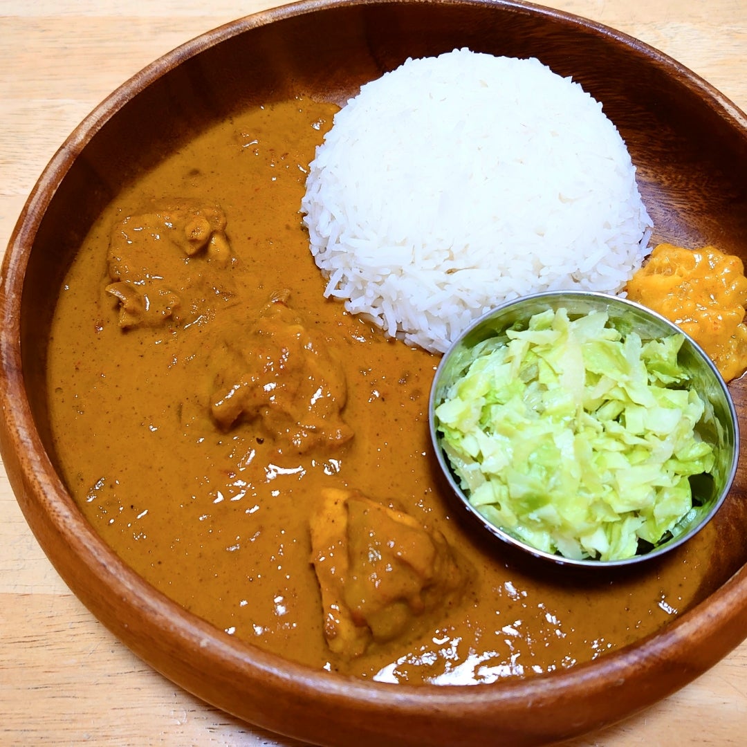 さっぱり仕上げ♪ 豆乳グリーンカレ