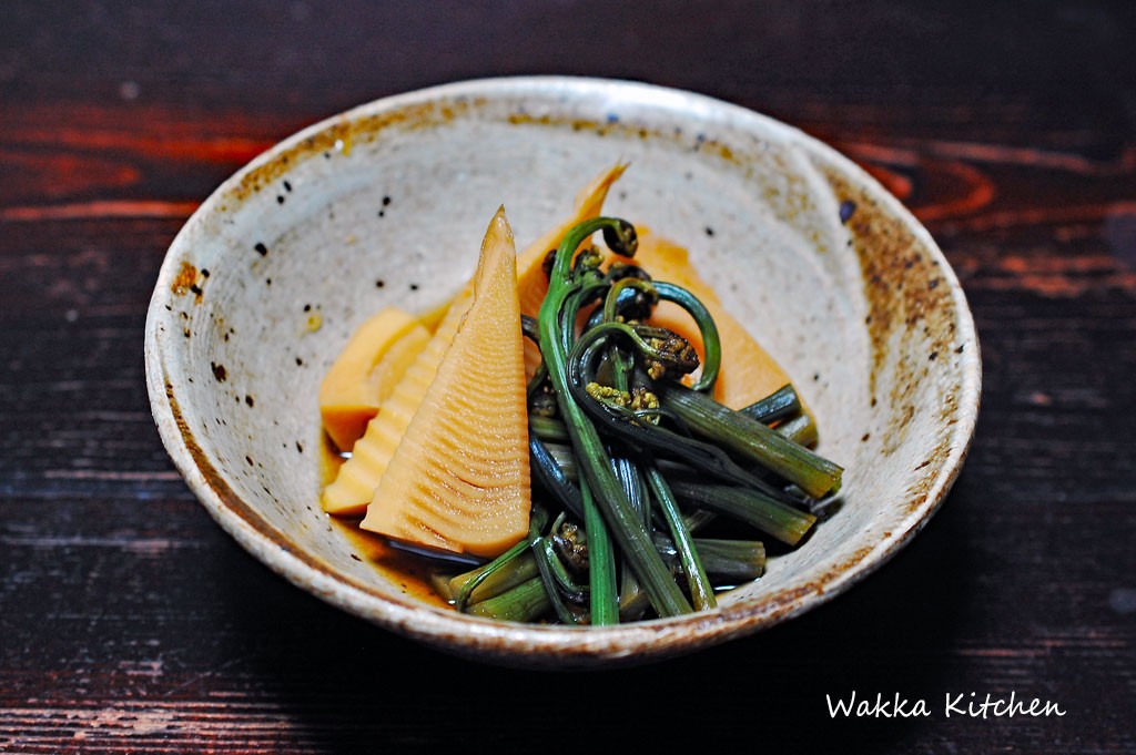 国産わらび水煮 250ｇ 山形県真室川町製造 国産山菜 おひたし・味噌汁に山菜水煮 三ツ滝の森