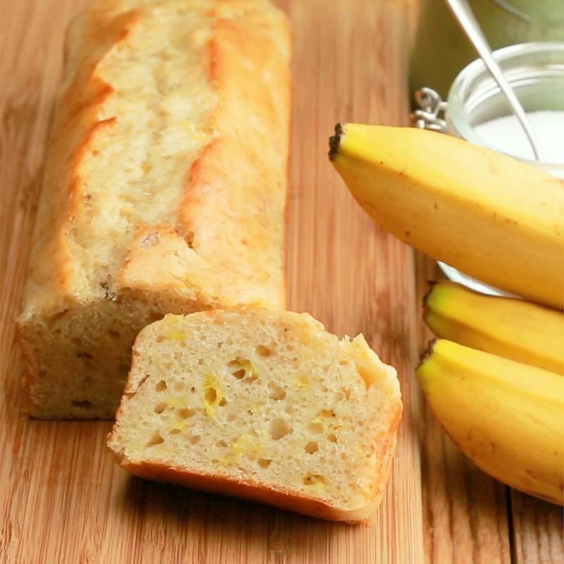 小麦粉・卵不使用！オートミールとバナナのしっとりパウンドケーキのレシピママパンWEB本店 小麦粉と優れた食材をそろえるお店