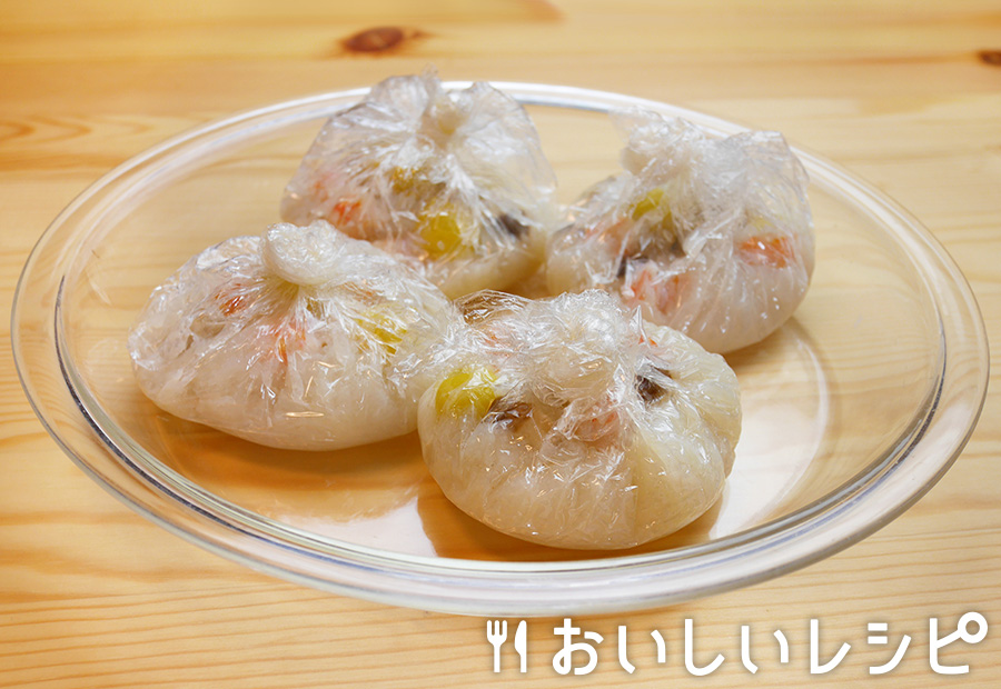 えびと枝豆の蓮根まんじゅう♪あんかけ by tazunchi☆クックパッド簡単おいしいみんなのレシピが392万品