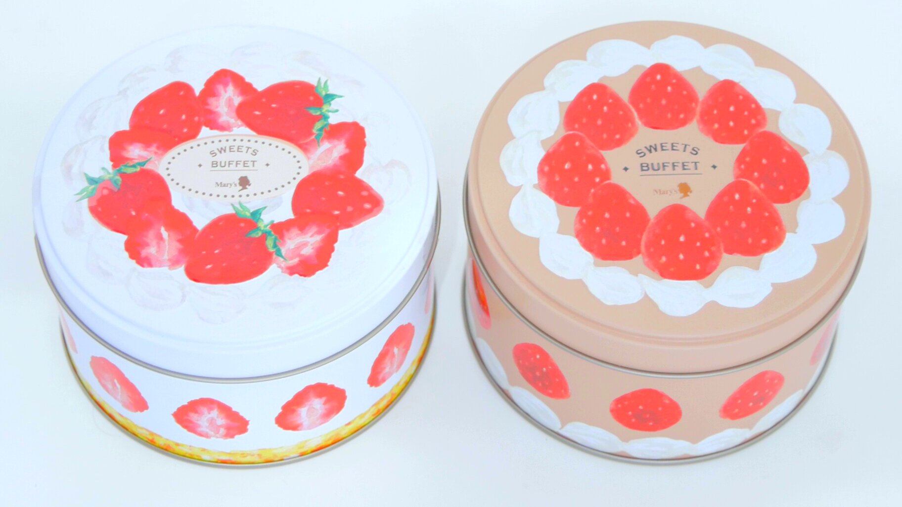 Mary's メリーチョコレート いちご ショートケーキ 空き缶 限定 - メルカリ