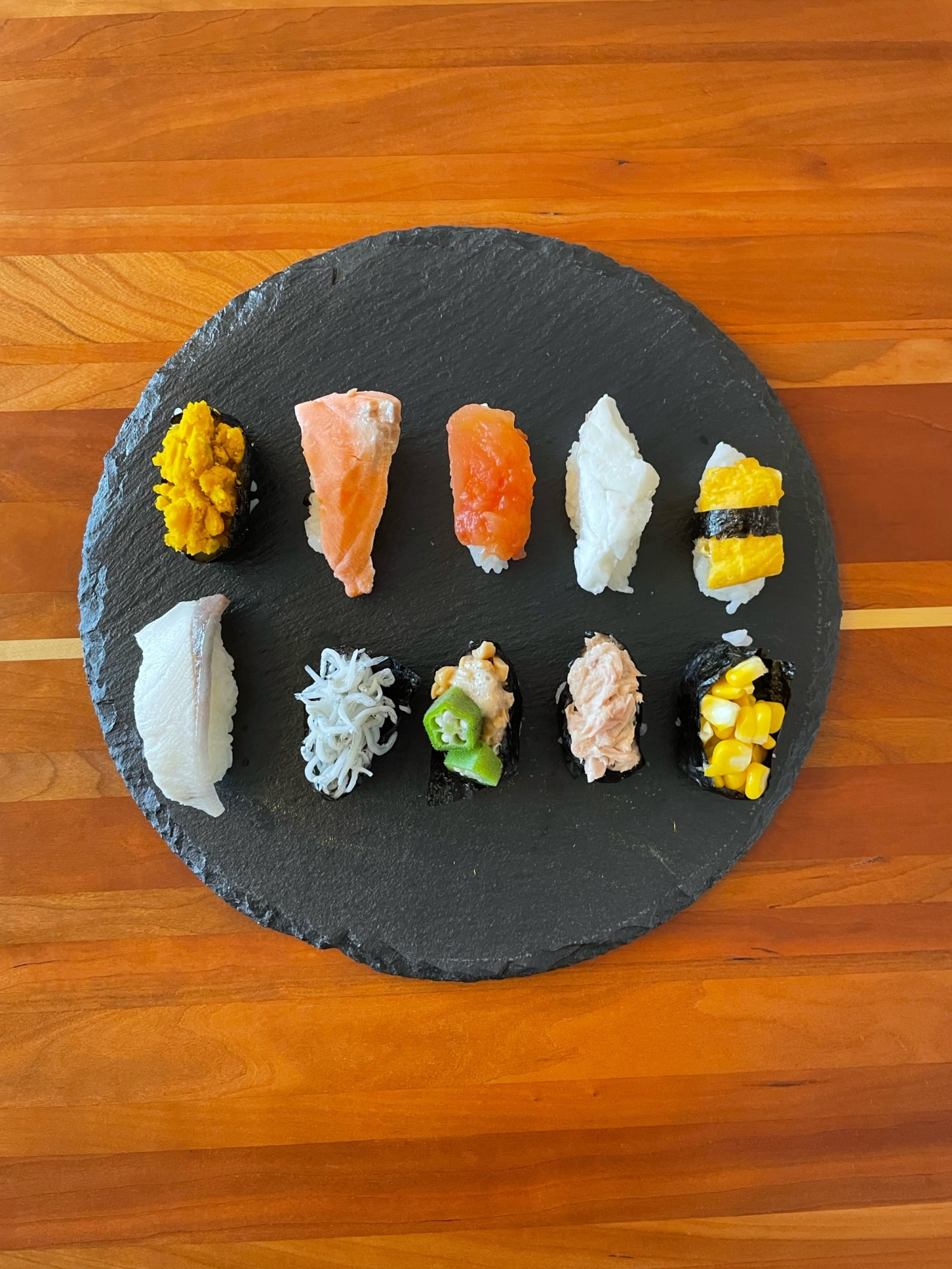 離乳食 １歳の誕生日に！お野菜離乳食寿司 目安：１２〜１８ヶ月 完了期・パクパク期- もぐもぐ親子ごはん