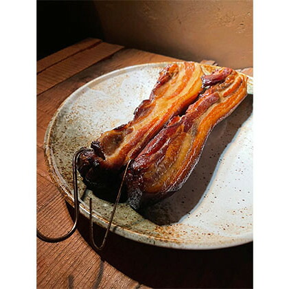 コストコの巨大豚バラの自家製ベーコンの燻製自家製ベーコンベーコンコストコ