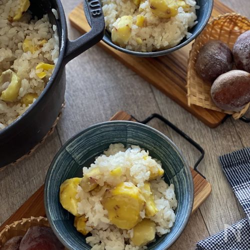 ほっくり甘い♪栗ご飯♪冷凍栗でも大丈夫♪