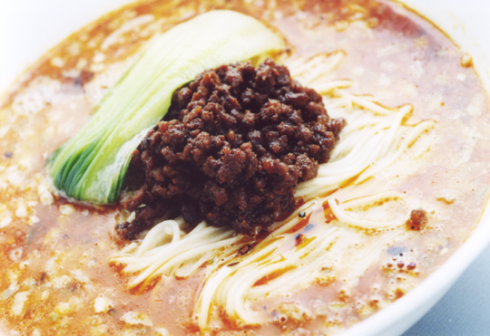 アレンジレシピ：鶏だし豆乳担々つけ麺 - トリゼンフーズ株式会社 九州産華味鳥