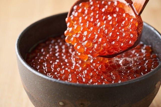 初物 簡単な自家製いくらの作り方