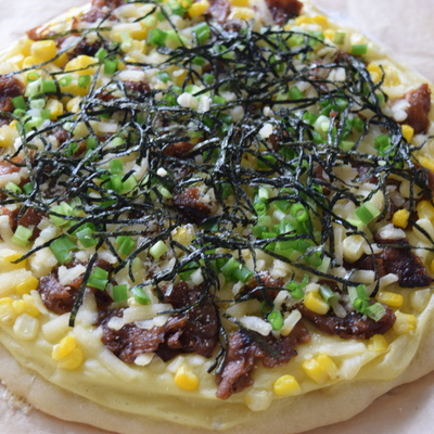 ヘルシー照り焼きチキンピザホテイフーズ