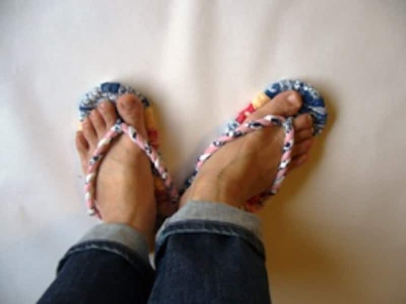 制作時間30分！！ 夏休みの自由研究に！ハギレ活用・簡単布ぞうりの作り方 - 縫いナビ 生地のマルイシ