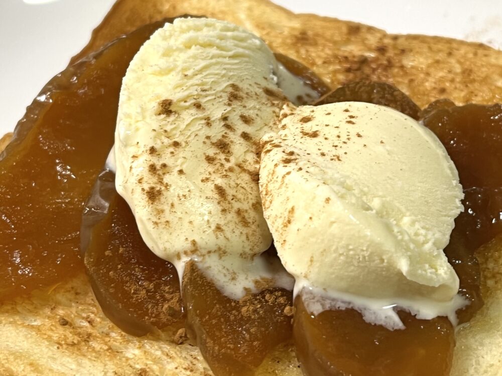 りんごのコンポート