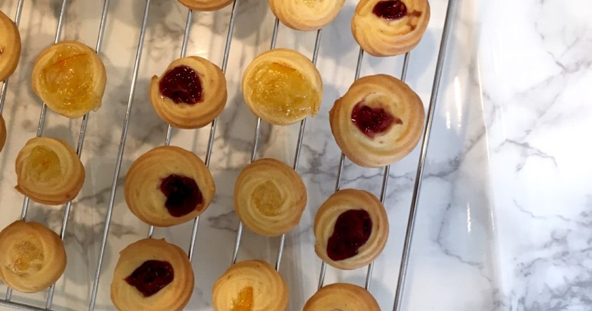 絞り出しジャムクッキー ヘアゴム - メルカリ