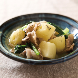 スピード副菜！ 小松菜とツナのごま和え