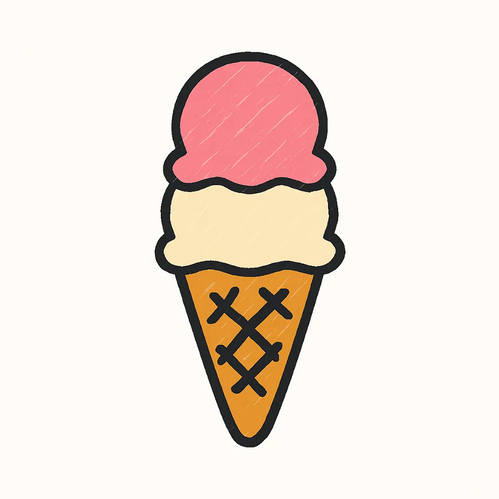 アイスクリームのイラスト リアル のイラスト素材103195363- PIXTA