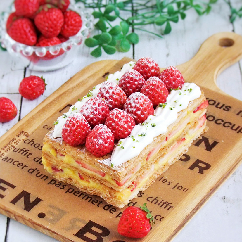 逆折り込みパイで作るガレットデロワ