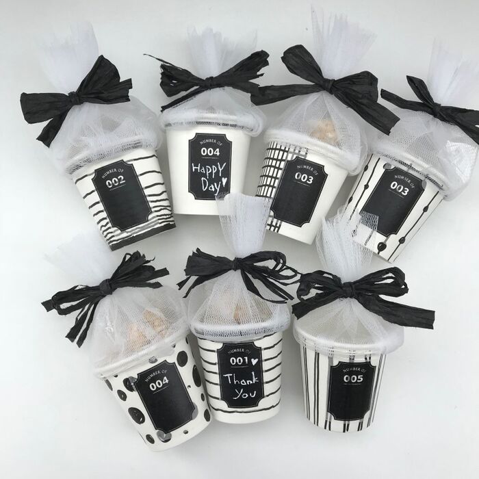 紙コップで簡単ラッピング６選💛バレンタインにおススメお菓子入れの作り方asmr作業音100均DIYHow to make EasyWrapping with a paper cupダイソ