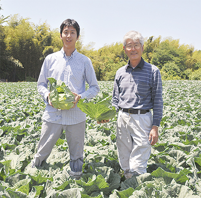 緑の財産・練馬のキャベツ 井之口喜實夫さん・勇喜夫さんTokyogrown's Producers ～生産者など～とうきょうの恵みTOKYO GROWN