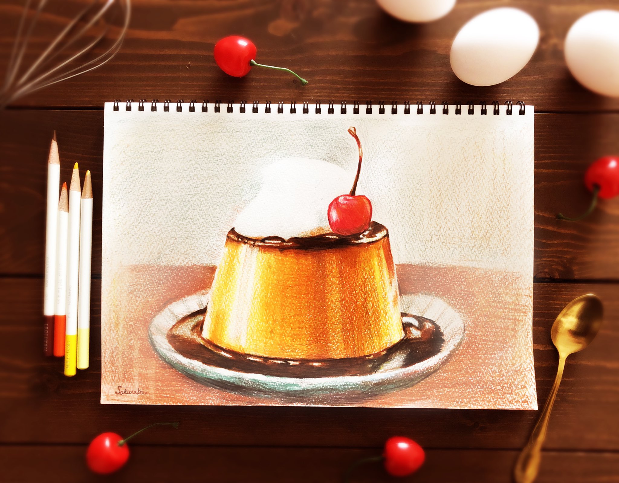 さくらんぼのフリーイラストフリーイラスト・クラシック フリクラ