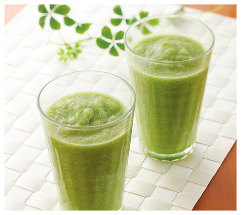 グリーンモーニングスムージー ＆ 野菜スープ