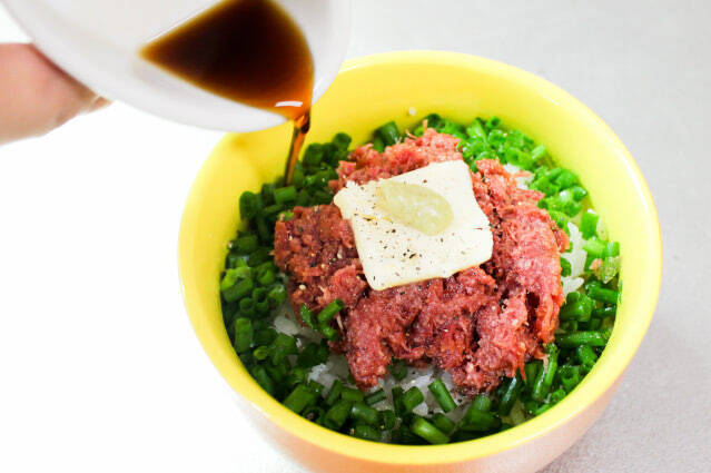 お子様ランチにいかが？コンビーフ丼スーパーマーケットのセイミヤ