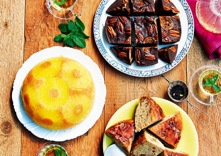 手軽に豪華スイーツ！ 炊飯器でパインケーキ