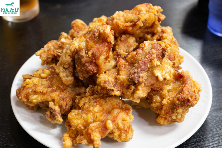 中国料理の布袋で大きなザンギとマーボー麺食べたよ 札幌赤れんがテラス