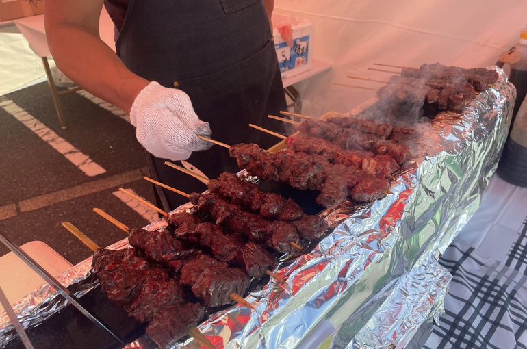 タイの屋台の串焼き 写真素材3627292- フォトライブラリ