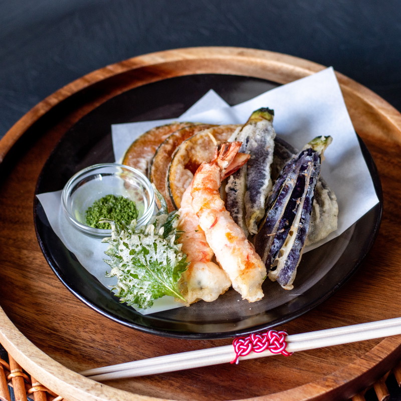 天ぷら 薄力小麦粉使用