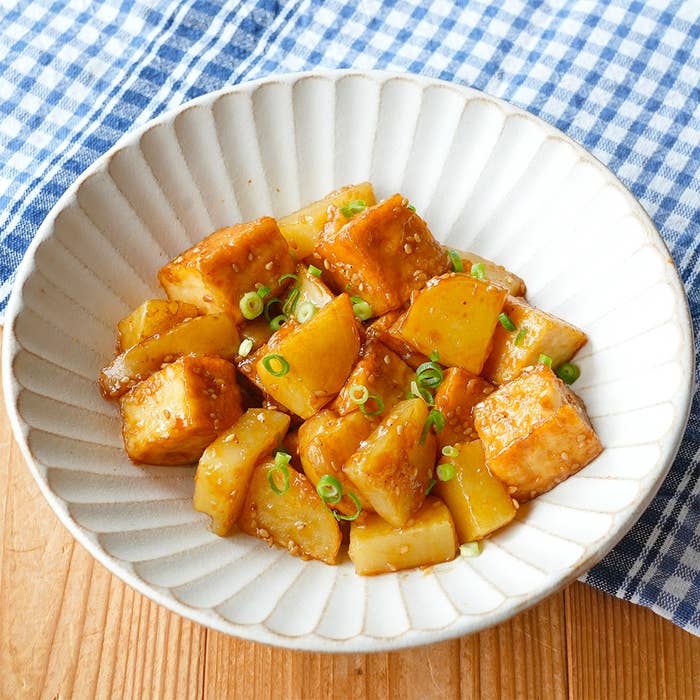 15分！厚揚げのトンじゃが照り焼き＆早朝の大爆笑のんびりよっちのアイデアブログ