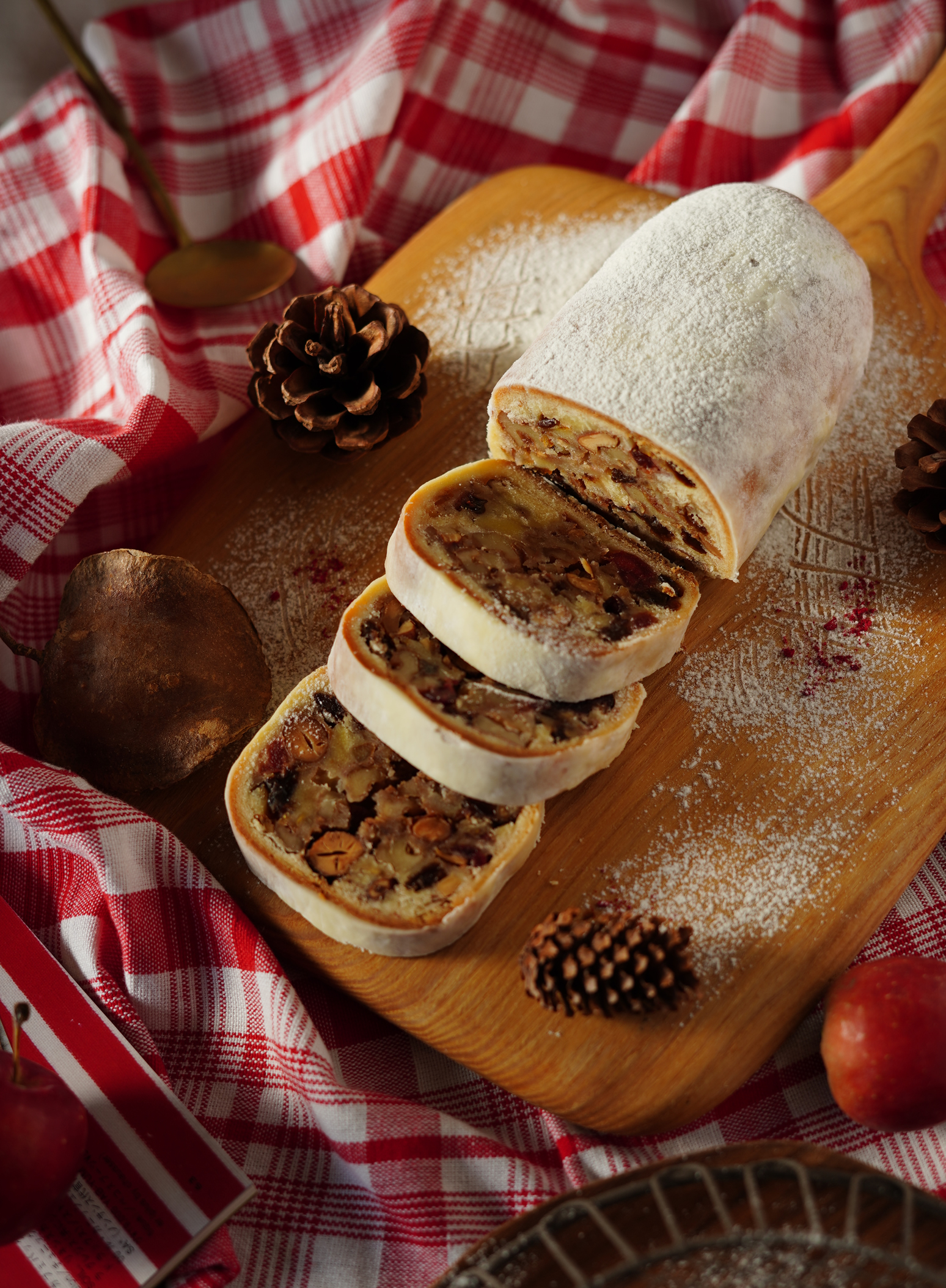 基本のシュトーレンのラッピングラッピング富澤商店