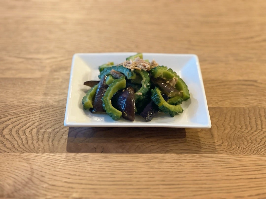 ゴーヤだけ！ゴーヤのごま油炒め