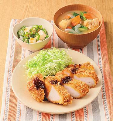 献立 チキンカツ。と 献立。丁寧なおうどん。と 繋がる家族。 : よめ膳 ＠YOMEカフェ Powered by ライブドアブログ