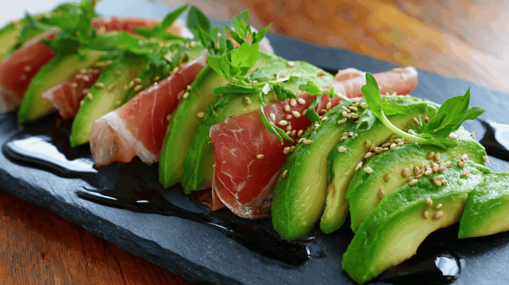 アボカドモッツァレラわさび醤油風味♡