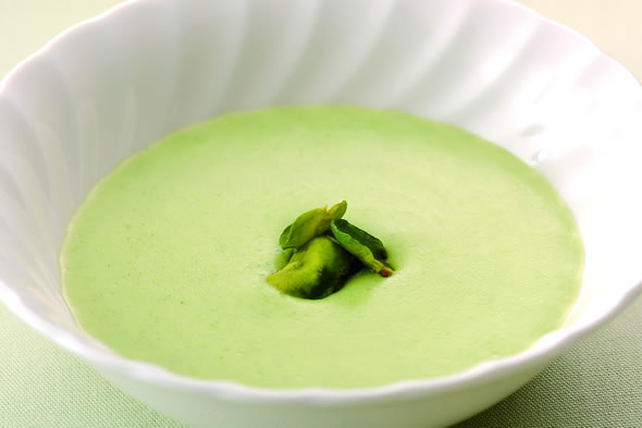 離乳食後期 そら豆のミルクスープ離乳食・離乳食レシピ 管理栄養士監修 ベビーカレンダ