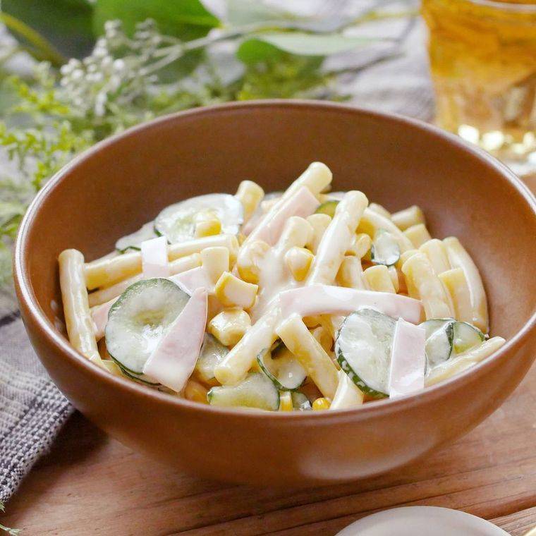 具だくさんマカロニサラダ