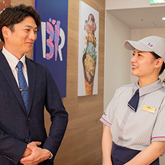 マスクメロンのアイスアイス・ジェラートサーティワンアイスクリーム長野