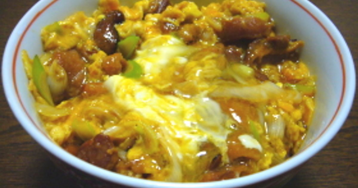 焼き鳥親子丼 炭火風味が香ばしい！味付け簡単