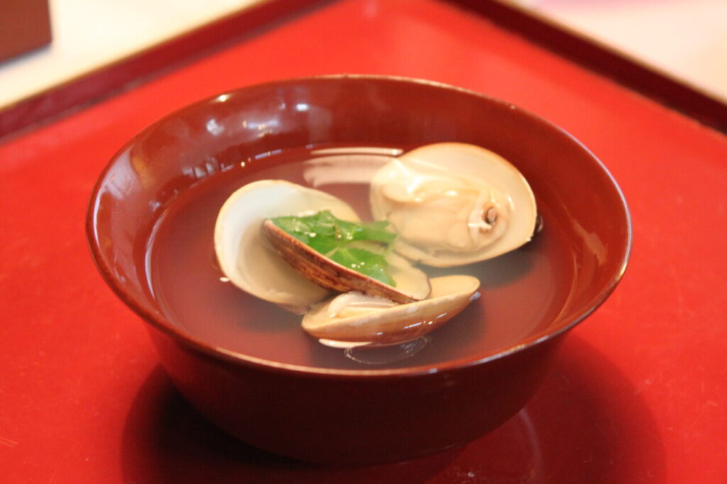 銀座渡利 蛤のお吸い物 ハマスイ の作り方