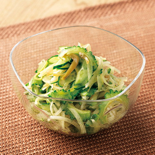 ゴーヤのアイデアレシピ4品。サラダ、あえもの、佃煮、肉詰め揚げ 人気料理が大集合！三越伊勢丹の食メディアFOODIE フーディー