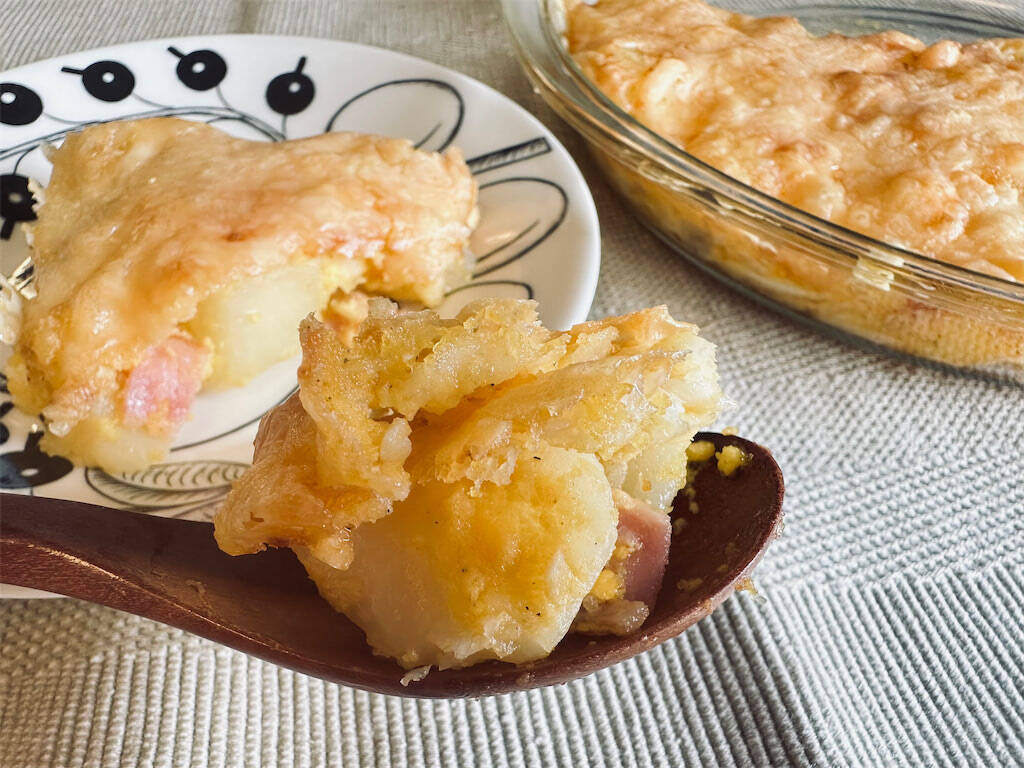 簡単もう１品！ツナポテトグラタン風ポテトサラダマジック