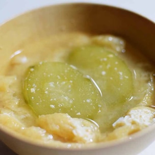 じゅんさいのお味噌汁