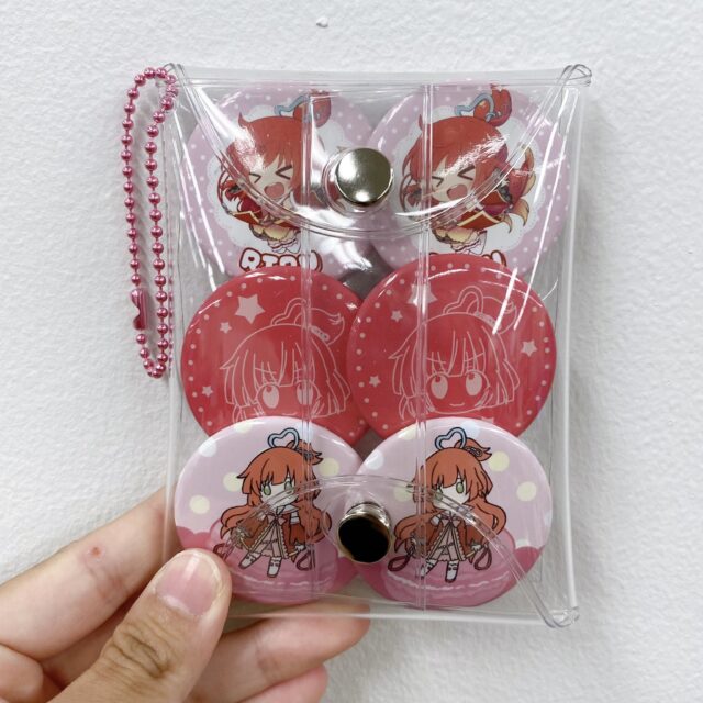 75mm缶バッジの収納方法とグッズ整理について紹介TikTok