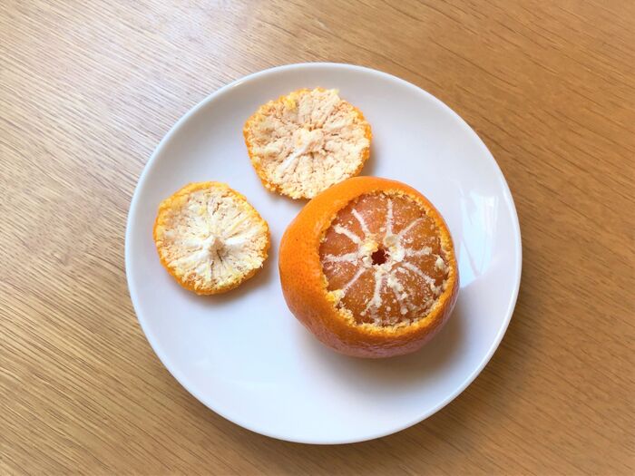 みかんの剥き方いろいろ！薄皮が簡単につるんと剥ける♪