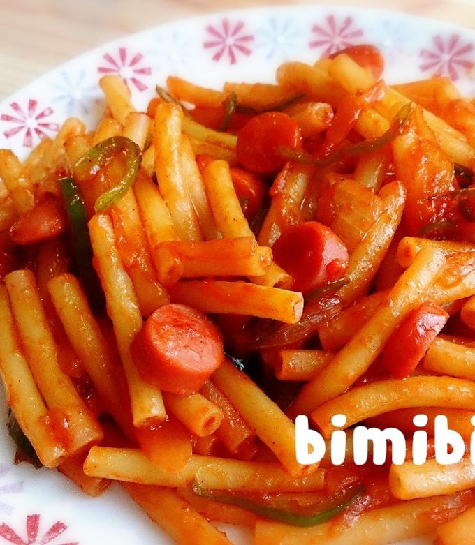 ♡マカロニケチャップ炒め♡お弁当にぜひ♡