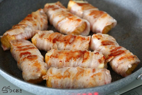 厚揚げの肉巻き照り焼きのレシピ・作り方 簡単＆時短- レタスクラブ