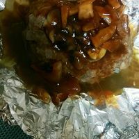 オーブンで☆包み焼きハンバーグ