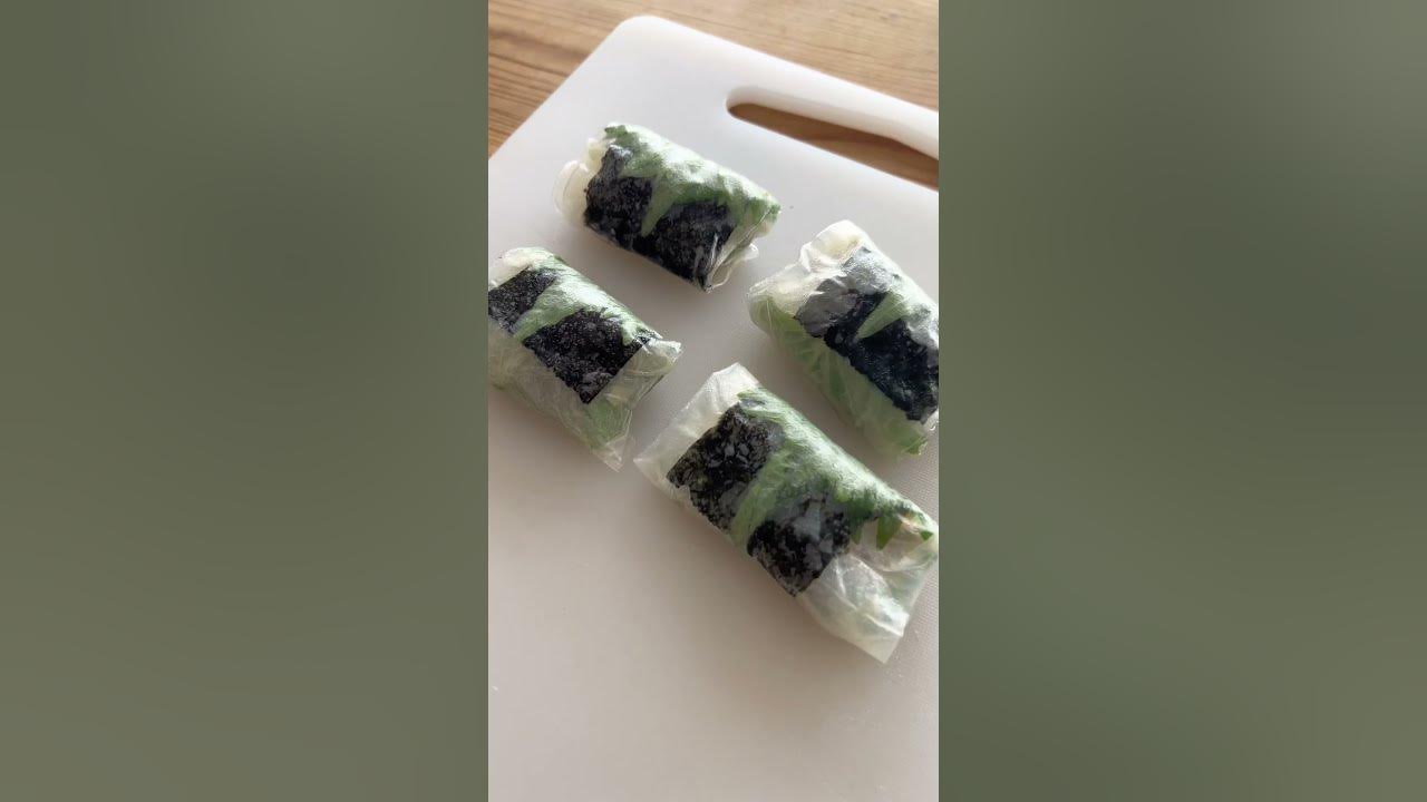 ライスペーパー納豆焼きrice paper nattoshorts - YouTube