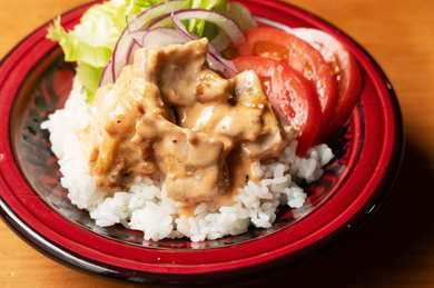 おうちで簡単鶏肉のケバブごはん