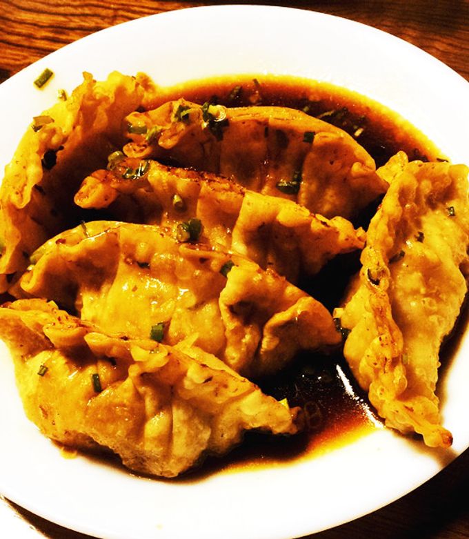 甘辛揚げ餃子♪