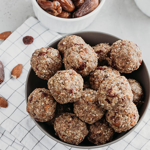 材料４つで★簡単エナジーボール 4-ingredients vegan energy balls