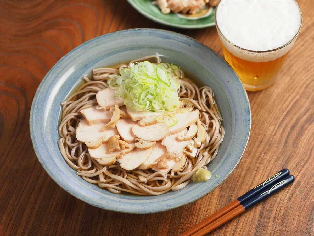 ねばとろ冷やし肉そばeフレンズ ぱくぱく献立くん